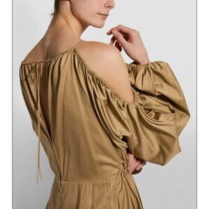 VOGUE Camilla and Mark Parker Green/Gold Dress L-XL MSRP 650